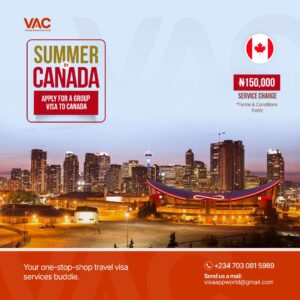 Canada visa application from the best travel agent in nigeria