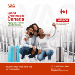 Canada visa application from the best travel agent in nigeria