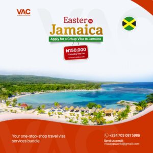 Easter in Jamaica visa application from the best travel agent in nigeria