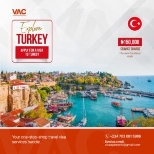 Turkey visa application from the best travel agent in nigeria