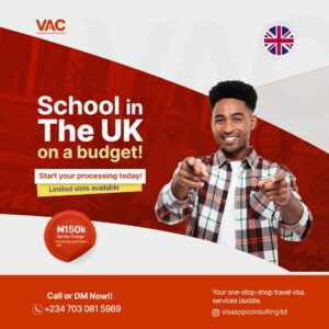 UK student visa application from the best travel agent in nigeria
