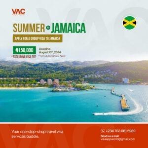 Summer in Jamaica visa application from the best travel agent in nigeria
