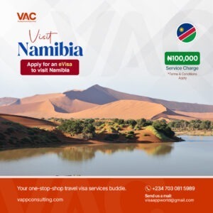 Namibia visa application from the best travel agent in nigeria