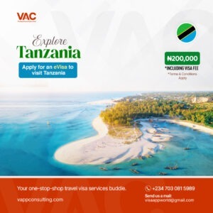 Tanzania visa application from the best travel agent in nigeria