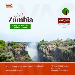 Zambia visa application from the best travel agent in nigeria