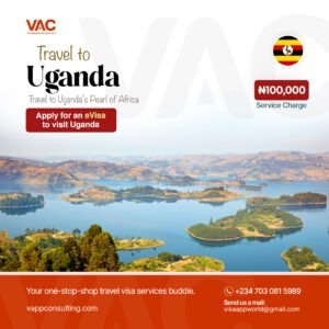 Uganda visa application from the best travel agent in nigeria