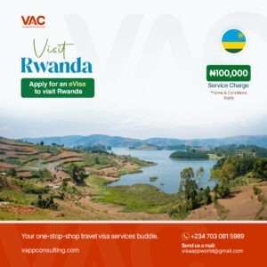 Rwanda visa application from the best travel agent in nigeria