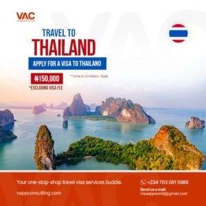 Thailand visa application from the best travel agent in nigeria